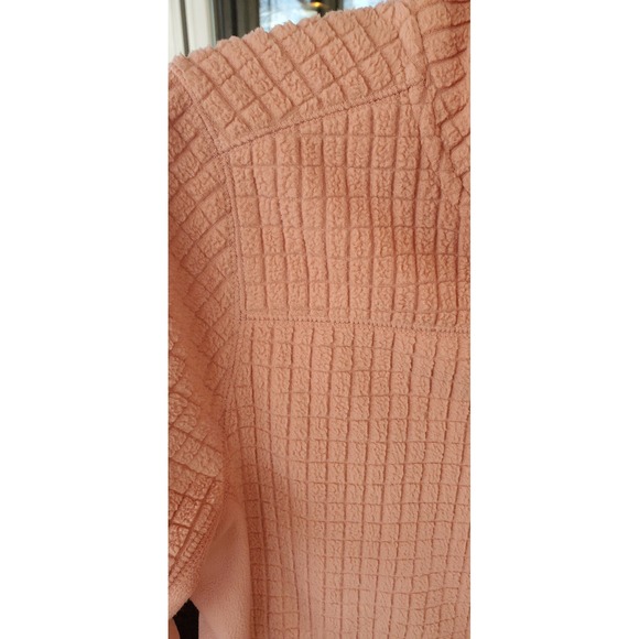 LLBean Medium Pink Mauve Mountain Classic Windproof Fleece Jacket EUC - Picture 5 of 6